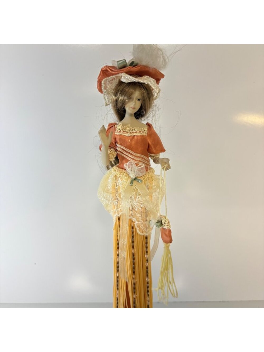 Victorian-Style Tassel Doll Figurine Cathay Collection Nora Vintage